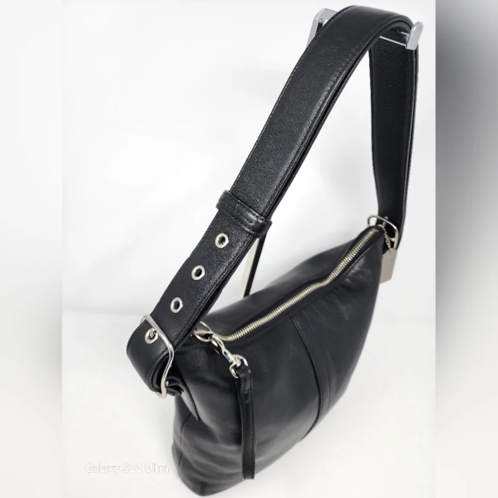 Coach 2 Way Leather Bag - Picture 2 of 14